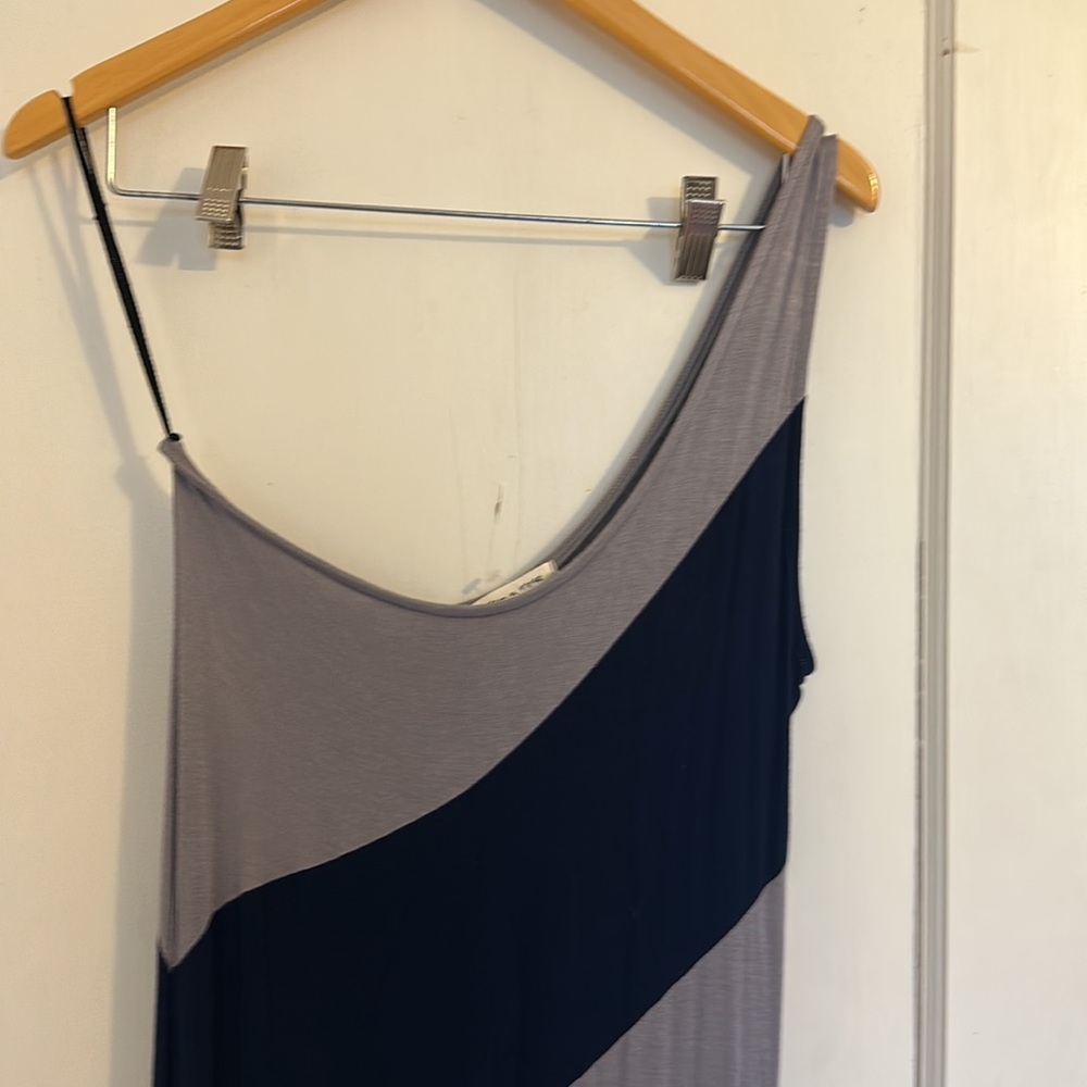 NWOT Tea n Rose one shoulder maxi dress - Picture 2 of 4